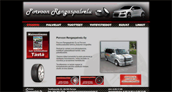 Desktop Screenshot of porvoonrengaspalvelu.fi